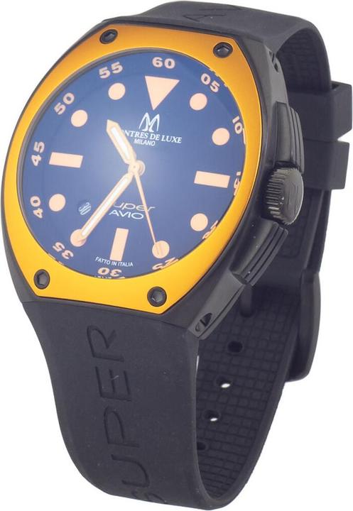 Immagine prodotto Montres de Luxe Men's Watch 09SA-BK-1002 (Ã˜ 48 mm) (48 mm)