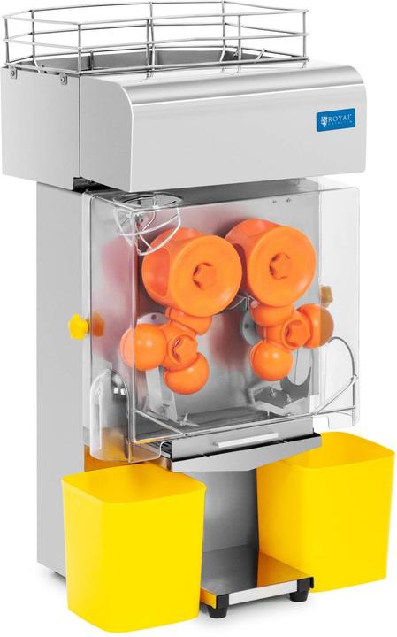 Produktbild Royal Catering Elektrische Orangenpresse automatisch 200 W 20 Orangen/min Zitruspresse