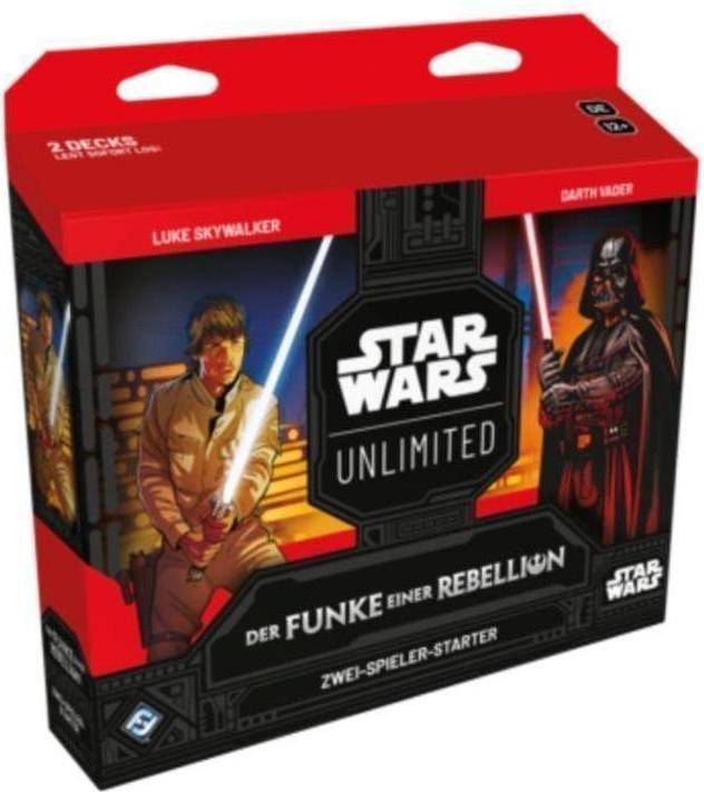 Star Wars The spark of rebellion two-player starter box (German, English, Booster Pack)