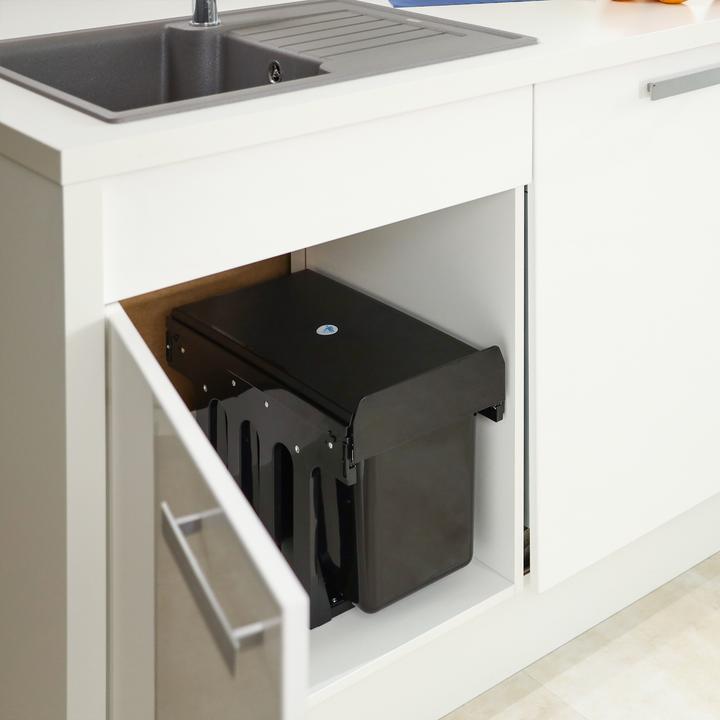 Actual product image Relaxdays Built-In Kitchen Bin, Compact (8 l)