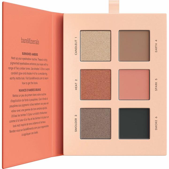 Actual product image Bare Minerals Bareminerals Mineralist Eyeshadow Palette Burnished Eyeshadow Palette 7.8G (Burnished)