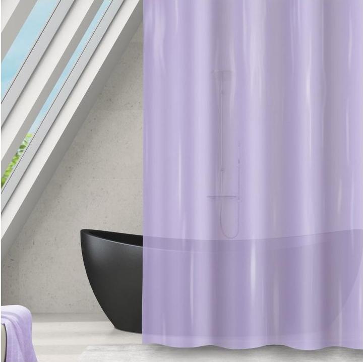 Image du produit Steinbach Rideau de douche Peva Romana Lavande 180x180cm (180 x 180 cm)