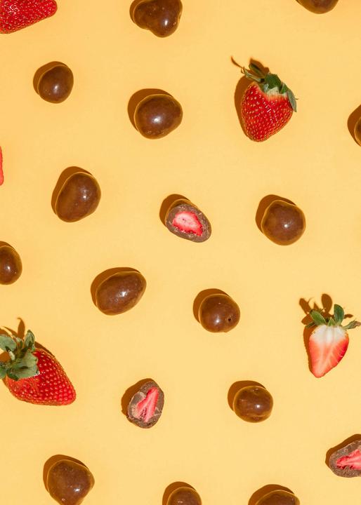 Immagine prodotto KoRo Fragole liofilizzate in cioccolato al latte (1000 g)