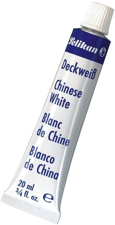 Actual product image Pelikan Opaque white 732 (Chinese White, 20 ml)