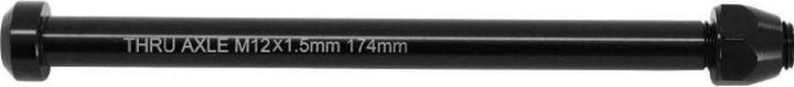 Actual product image P2R rear through road axle for with nut home trainer 154628 (1D barcodes)