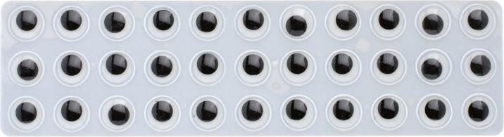 Immagine prodotto Glorex Occhi mobili rotondi, 18 mm, 14 pz. autocollanti