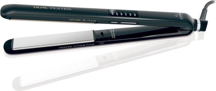 Image du produit GAMA GA.MA LED Dual Plates 4D Hair Straightener Warm Black 50 W 3 m (Fer plat)