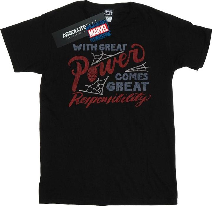 SpiderMan Great Responsibility TShirt (4XL)