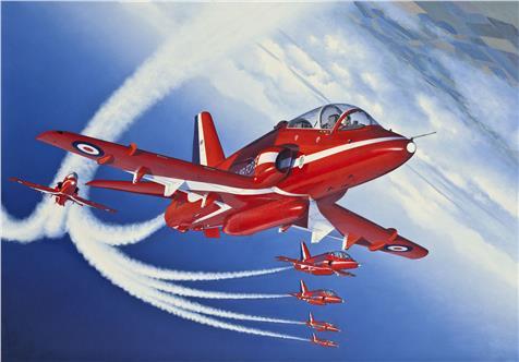 Actual product image Revell BAe Hawk T.1 Red Arrows