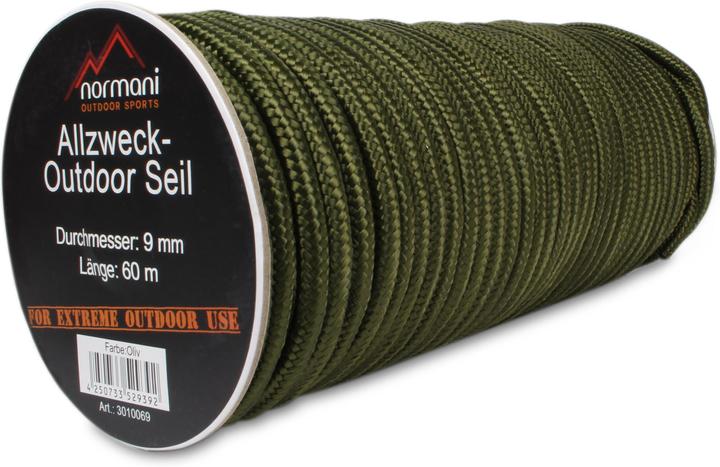 Produktbild Normani Allzweck-Outdoor-Seil 9 mm x 60 m Manning (60 m)