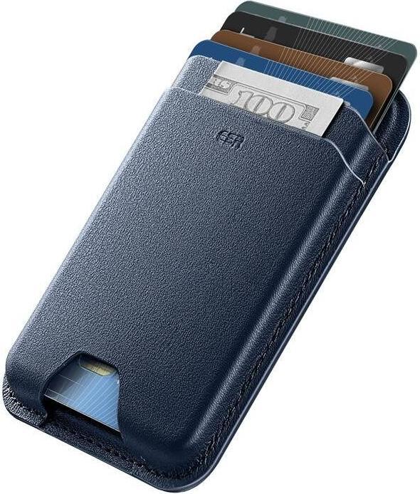 ESR HaloLock magnetic wallet (navy blue)