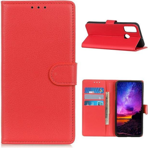 Actual product image MU Classic Litchi Leather Bookcover Series (Wiko View 5, Wiko View 5 Plus)