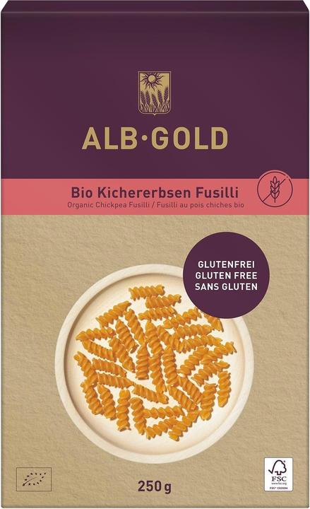 Produktbild Alb-Gold Kichererbsen Fusilli Bio (250 g)