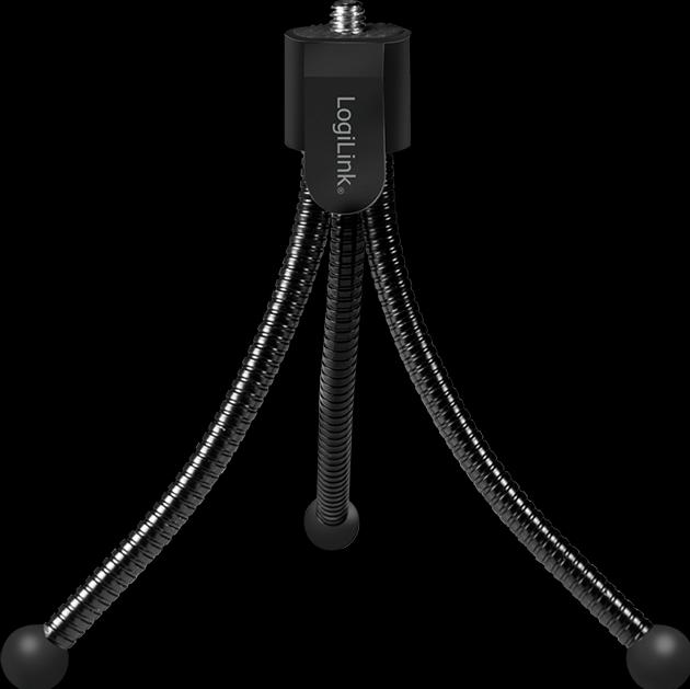 Actual product image LogiLink Portable mini tripod, flexible, max. 1 kg