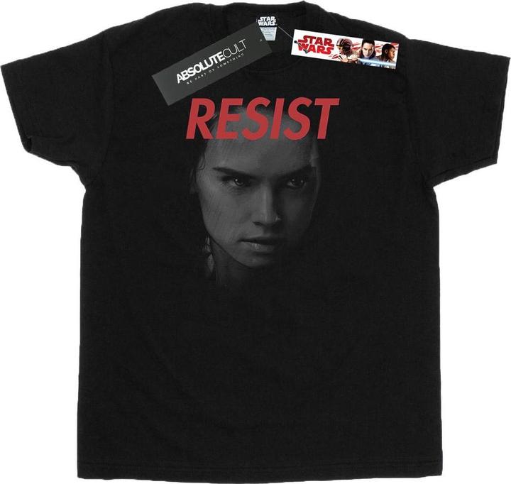 Star Wars The Last Jedi Rey Face TShirt (L)