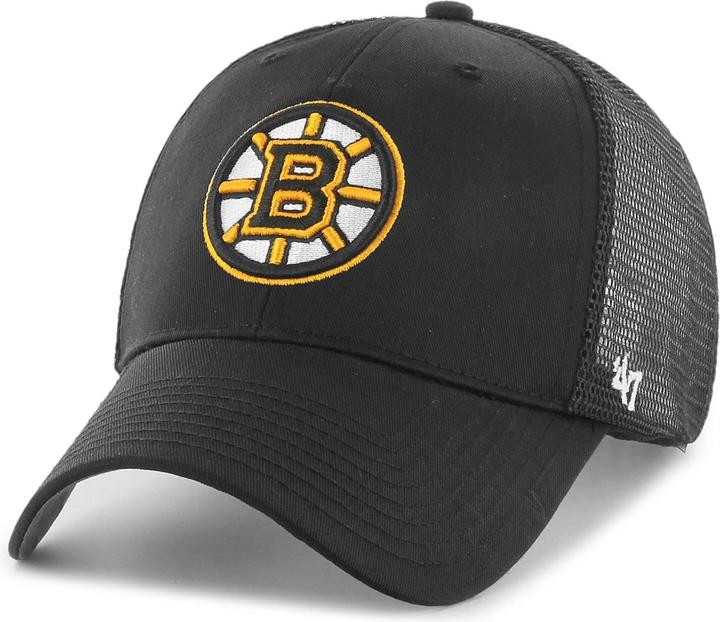 47 Brand NHL black Boston Bruins Branson MVP OSFA (One Size)