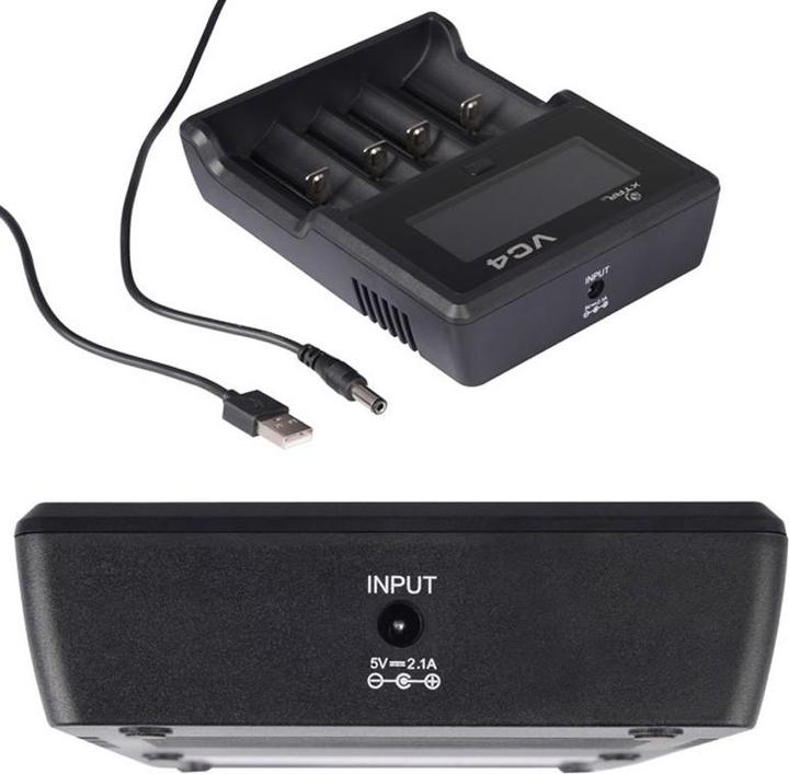 Actual product image Fenix LCD-Schnell-Ladegerät (1 pcs., CR123A, 700 mAh, Battery + charger)