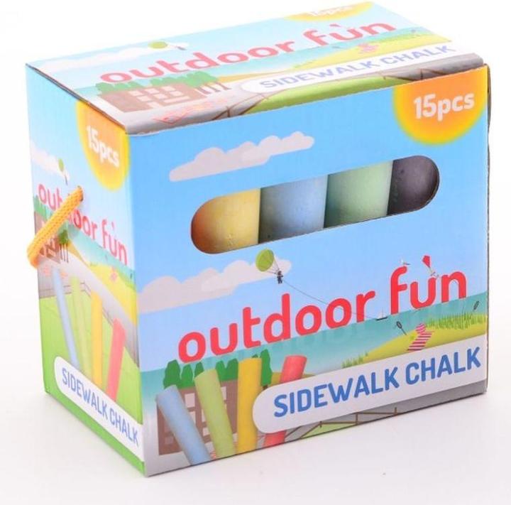 Actual product image Sombo Sidewalk chalk (Sorted, 15 x)