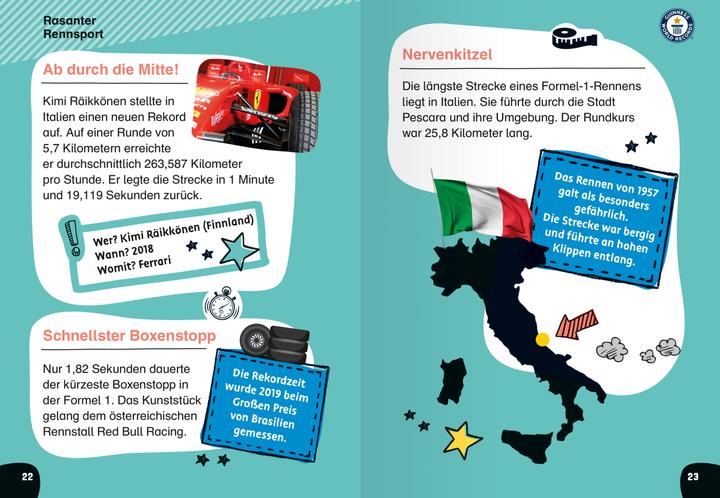 Image du produit Ravensburger Guinness World Records für Erstleser - Fahrzeuge (Allemand, 2023)