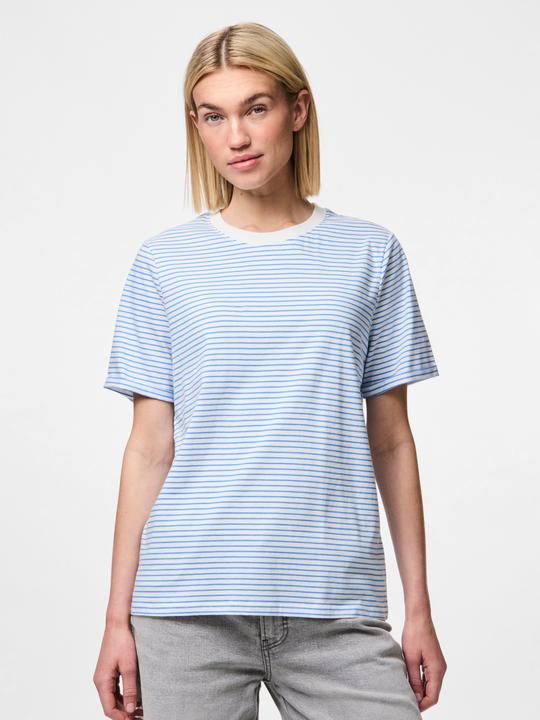 Immagine prodotto Pieces Pcria Ss Fold Up Tee Stripes Noos Bc (XS)