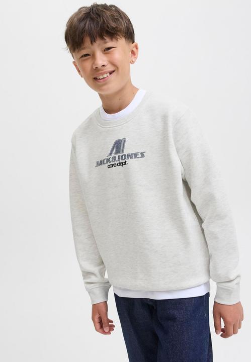 Actual product image Jack & Jones Jcotier Print Sweat Crew Neck Sn Jnr (176)