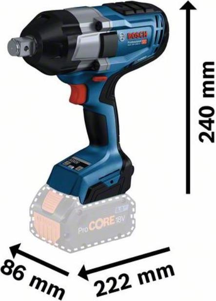 Produktbild Bosch Professional GDS 18V-1050 H (Akkubetrieb)