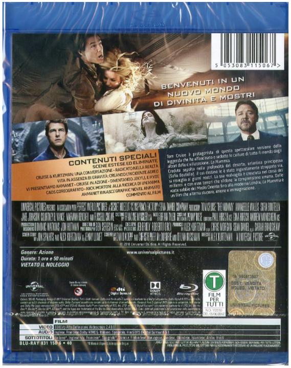 Produktbild La Mummia (2017) (Blu-ray, 2017, Spanisch, Französisch, Hindi, Italienisch, Englisch)