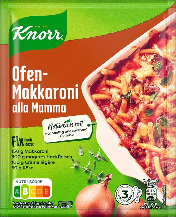 Produktbild Knorr Fix Ofenmakkaroni alla mamma (48 g)