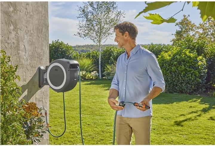 Immagine prodotto Gardena Batteria a parete PowerRoll XXL 18V set bianco 40 m (40 m)