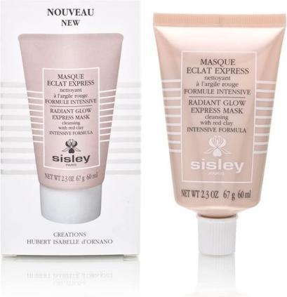 Actual product image Sisley Radiant Glow Express Mask Cleansing with Red Clay Intensive Formula 60ml (60 ml)