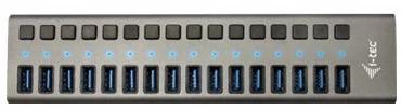 Actual product image i-tec Hub (USB-B, 16 Ports)