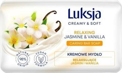 Actual product image Str8 Luxja Relaxing Creamy and Gentle Jasmine and Vanilla Soap Bar 90g (Hard soap)