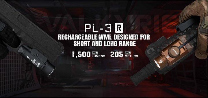 Image du produit Olight PL-3R Valkyrie Lampe pour armes (1500 lm)
