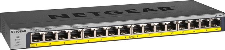 Actual product image Netgear Gs116pp (16 Ports)