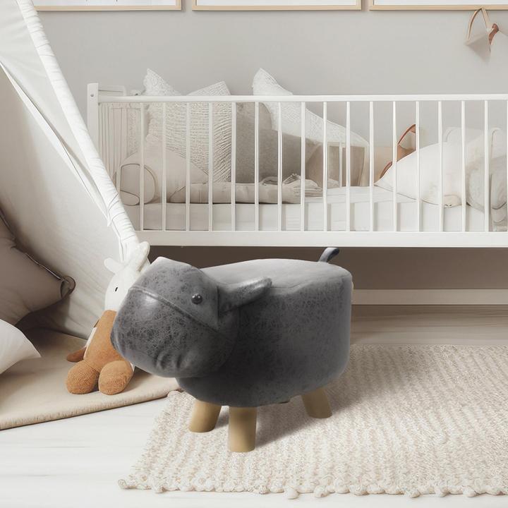 Actual product image HTI-Living Children's Stool Enrik Hippo