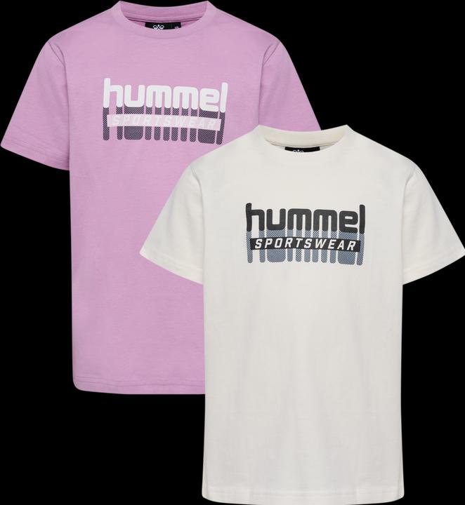 Produktbild hummel hmlTUKAS T-SHIRT S/S 2-PACK (128)