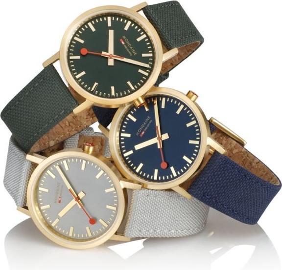 Immagine prodotto Mondaine Classico - ispirato alla natura - Ip Gold (Orologio da polso analogico, 36 mm)