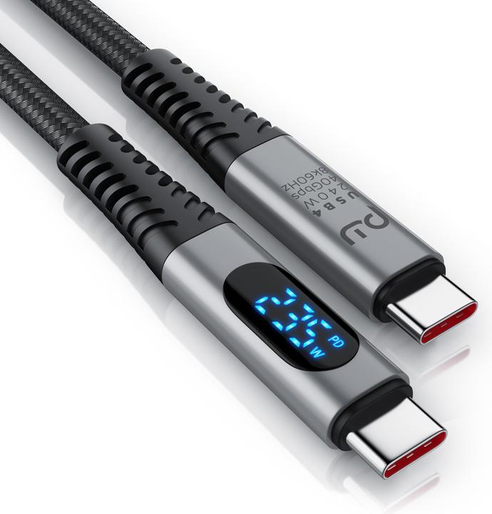 Actual product image Primewire USB C — USB C (1 m, USB 4.0, 240 W)
