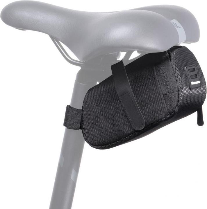 Produktbild Wozinsky small bicycle saddle bag 0.6 l black (WBB8BK black) (0.60 l, Rahmentasche)