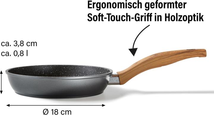 Produktbild Stoneline Back to Nature Bratpfanne 18 cm (Bratpfanne, Aluminium)