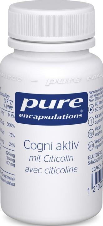 Pure encapsulations Cogni Aktiv (60 Stück, Kapseln, 16 g)