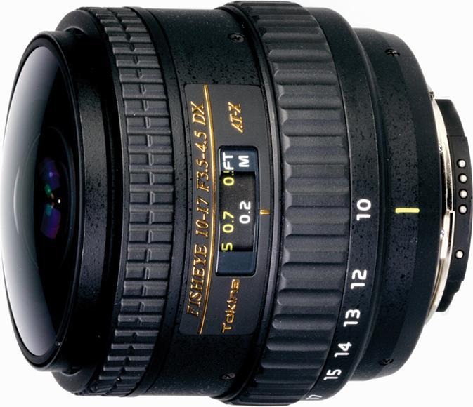 Produktbild Tokina AT-X 107 AF NH Fisheye 10-17mm f/3.5-4.5 - neue Version, Nikon (Nikon DX, Nikon F, Vollformat, APS-C / DX)