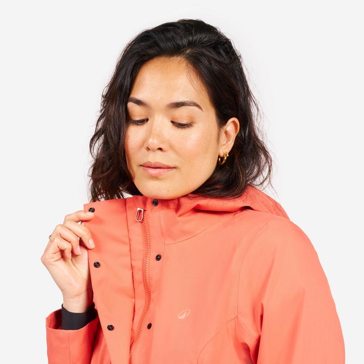 Image du produit Tribord Ciré long et imperméable Femme - Sailing 500 brique (S)