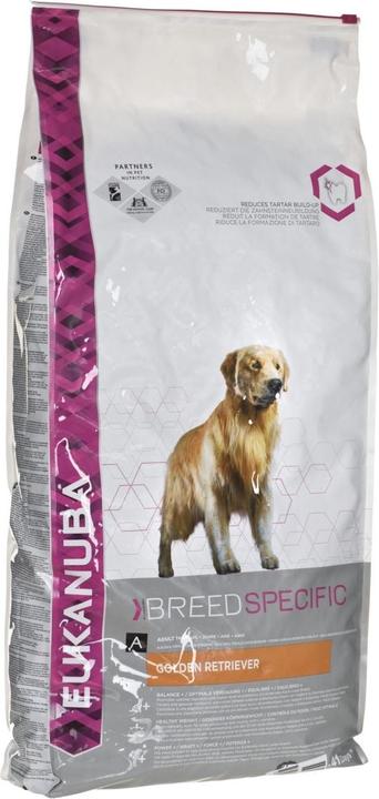 Produktbild Eukanuba Breed Golden Retriever (Adult, 1 Stk., 12000 g)