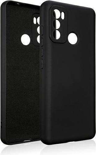 Productafbeelding Beline Siliconen hoesje Motorola Moto G60 czarny/zwart (Motorola Moto G60)