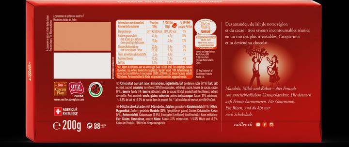 Produktbild Cailler Milch-Mandeln (200 g)