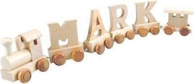 Actual product image small foot Letter train I