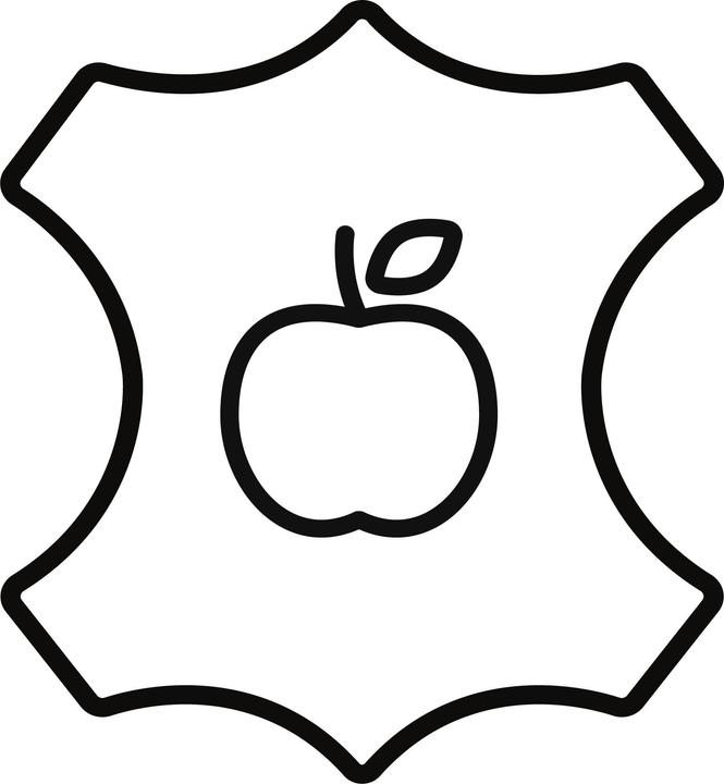 Image du produit Tru Virtu Portefeuille Click & Slide Vegan Bio Apple noix/argent