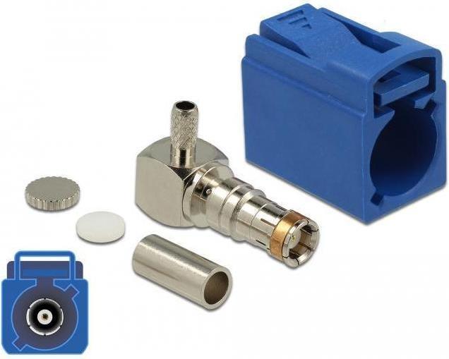 Actual product image Delock FAKRA K jack 90° for crimping