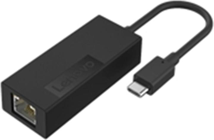 Image du produit Lenovo Adaptateur Ethernet USB-C (USB-C, RJ45 (1x))